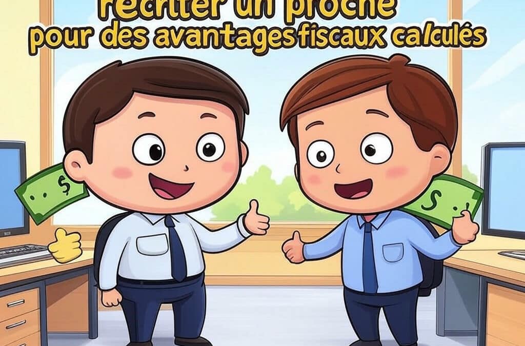 Recruter un proche pour des avantages fiscaux calculés